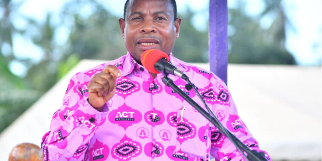 ACT Wazalendo nears decisive step toward Zanzibar unity government